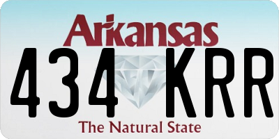 AR license plate 434KRR