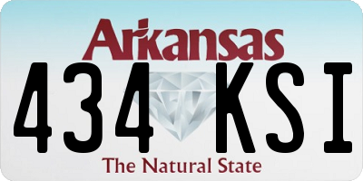 AR license plate 434KSI