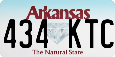 AR license plate 434KTC