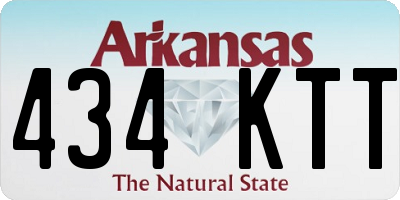 AR license plate 434KTT