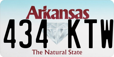AR license plate 434KTW