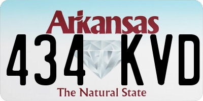 AR license plate 434KVD