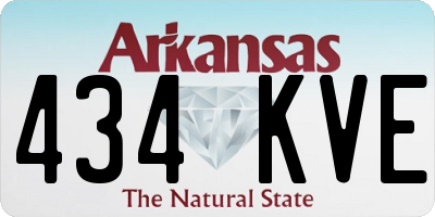 AR license plate 434KVE