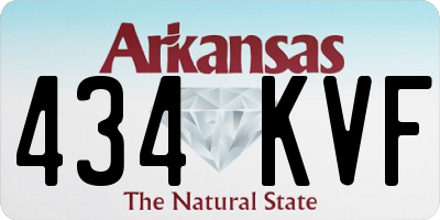 AR license plate 434KVF