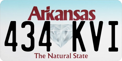 AR license plate 434KVI