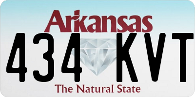 AR license plate 434KVT