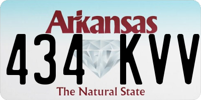 AR license plate 434KVV
