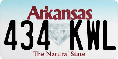 AR license plate 434KWL