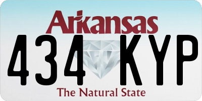 AR license plate 434KYP