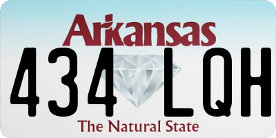 AR license plate 434LQH