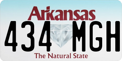 AR license plate 434MGH