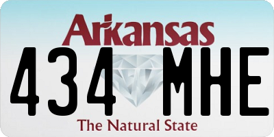 AR license plate 434MHE