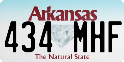 AR license plate 434MHF