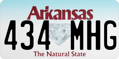 AR license plate 434MHG