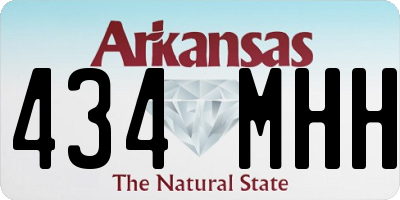 AR license plate 434MHH