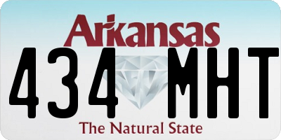 AR license plate 434MHT