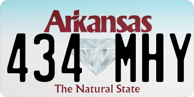 AR license plate 434MHY