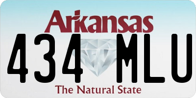 AR license plate 434MLU