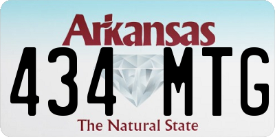 AR license plate 434MTG