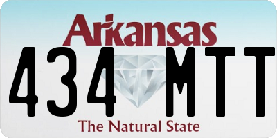 AR license plate 434MTT