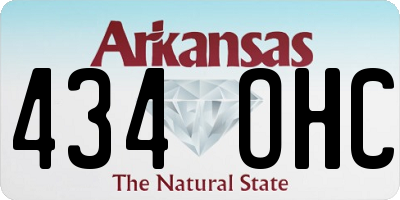 AR license plate 434OHC