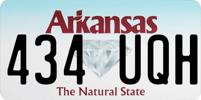 AR license plate 434UQH