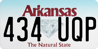 AR license plate 434UQP