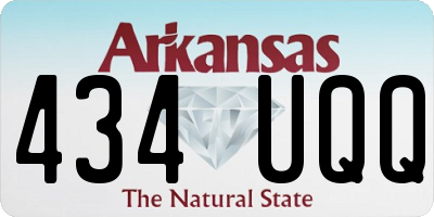 AR license plate 434UQQ