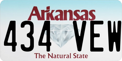 AR license plate 434VEW