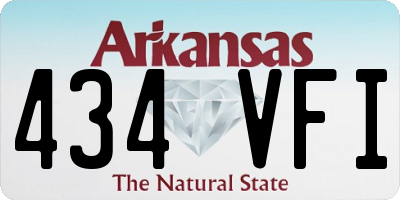 AR license plate 434VFI