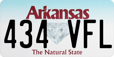 AR license plate 434VFL