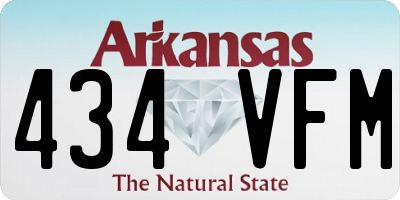 AR license plate 434VFM