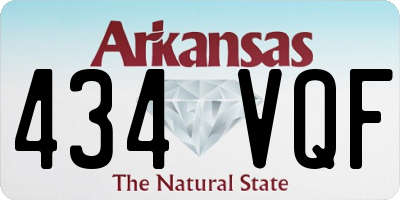 AR license plate 434VQF