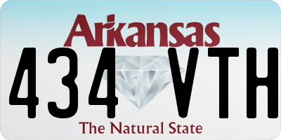 AR license plate 434VTH