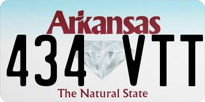 AR license plate 434VTT