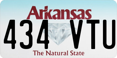 AR license plate 434VTU