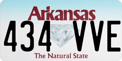 AR license plate 434VVE