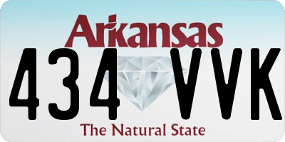 AR license plate 434VVK