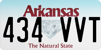 AR license plate 434VVT