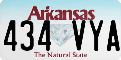 AR license plate 434VYA