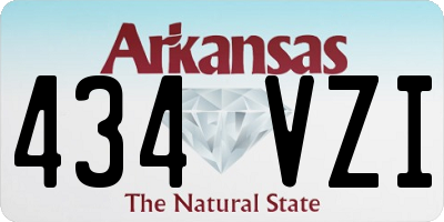 AR license plate 434VZI