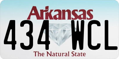 AR license plate 434WCL