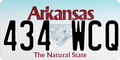 AR license plate 434WCQ