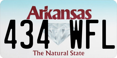AR license plate 434WFL