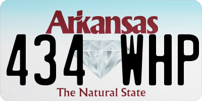 AR license plate 434WHP
