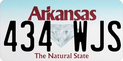 AR license plate 434WJS