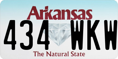 AR license plate 434WKW