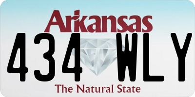 AR license plate 434WLY