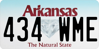 AR license plate 434WME