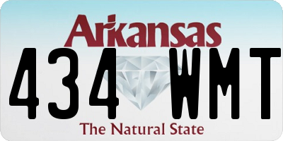 AR license plate 434WMT